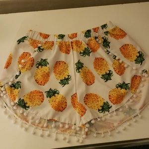 High waisted shorts